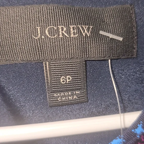 J. Crew Purple Floral Sleeveless Shift Dress - Picture 4 of 9